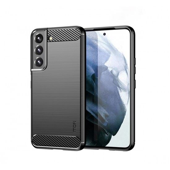 Forcell Carbon Samsung Galaxy S22 tok fekete (62619) (forcell62619)