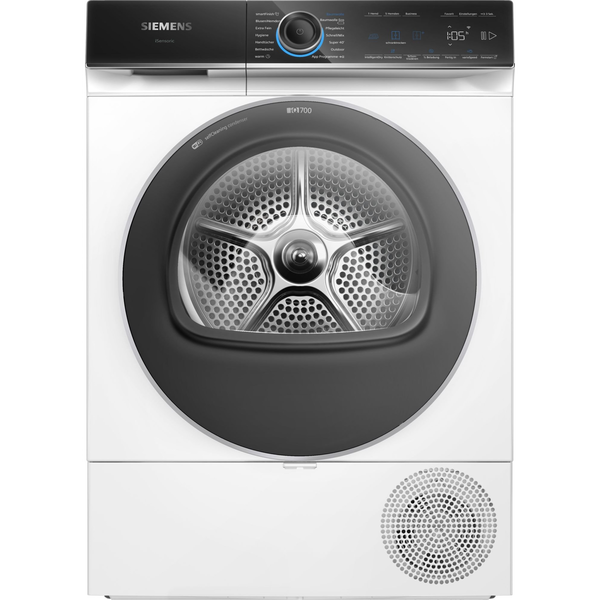 SIEMENS WQ46B2C40 iQ700 Szárítógép hőszivattyús 9 kg C fehér