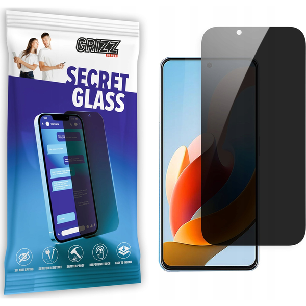  GrizzGlass Szkło prywatyzujące GrizzGlass SecretGlass do ZTE Voyage 40 Pro+