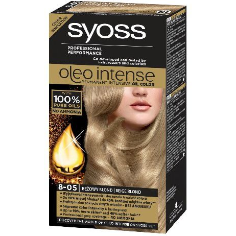 SYOSS Oleo Intense 8-05 Bézsszőke 50 ml (68840965)