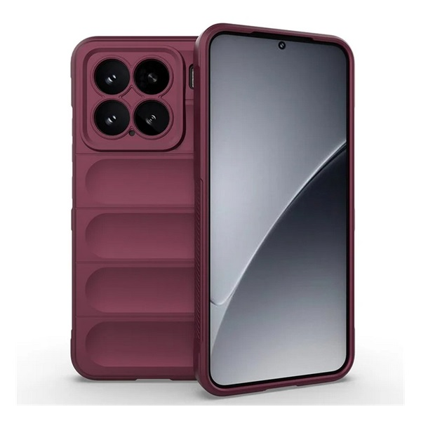 Xiaomi 15, Silikonové pouzdro, středně odolné proti nárazům, 3D vzor,