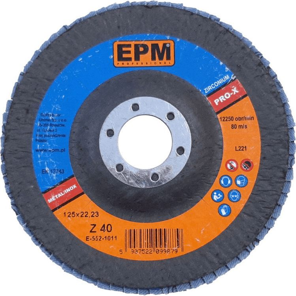  EPM lamelka cyrkonowa EPM PRO-X granulacja 80 125mm (E-552-1013)