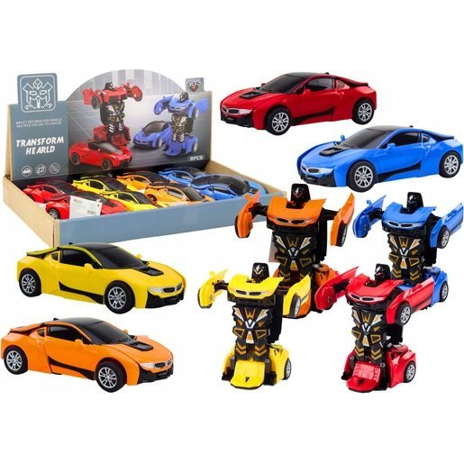  LeanToys Auto-Robot 2w1 Robot 4 Kolory