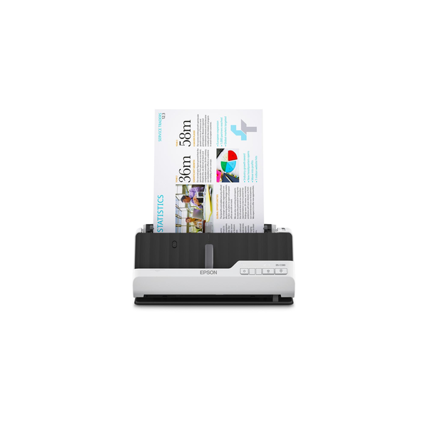 Epson DS-C330 ADF + automatikus dokumentadagolós szkenner 600 x 600 DPI A4 Fekete, Fehér