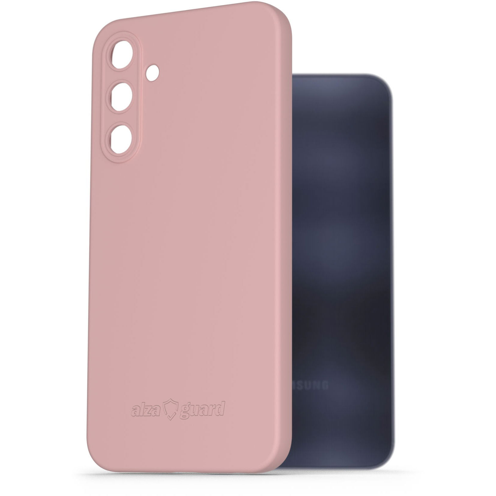 AlzaGuard Matte Samsung Galaxy A25 5G rózsaszín TPU tok (AGD-PCT363P)