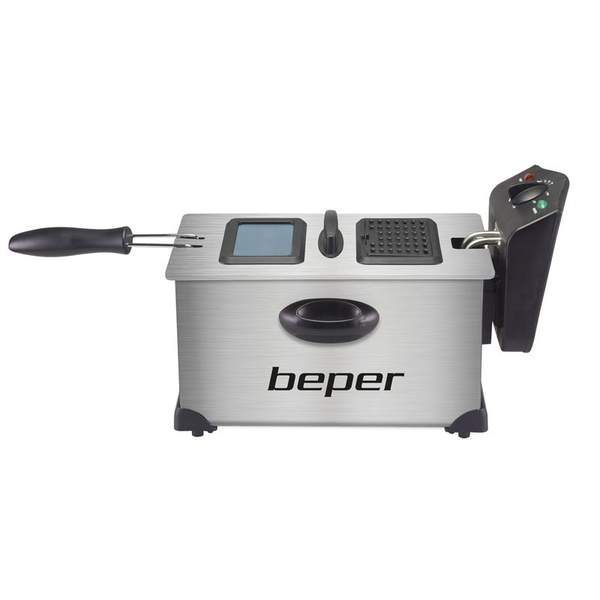Beper BC.353 Olajsütő 3L 2000 Watt - Inox