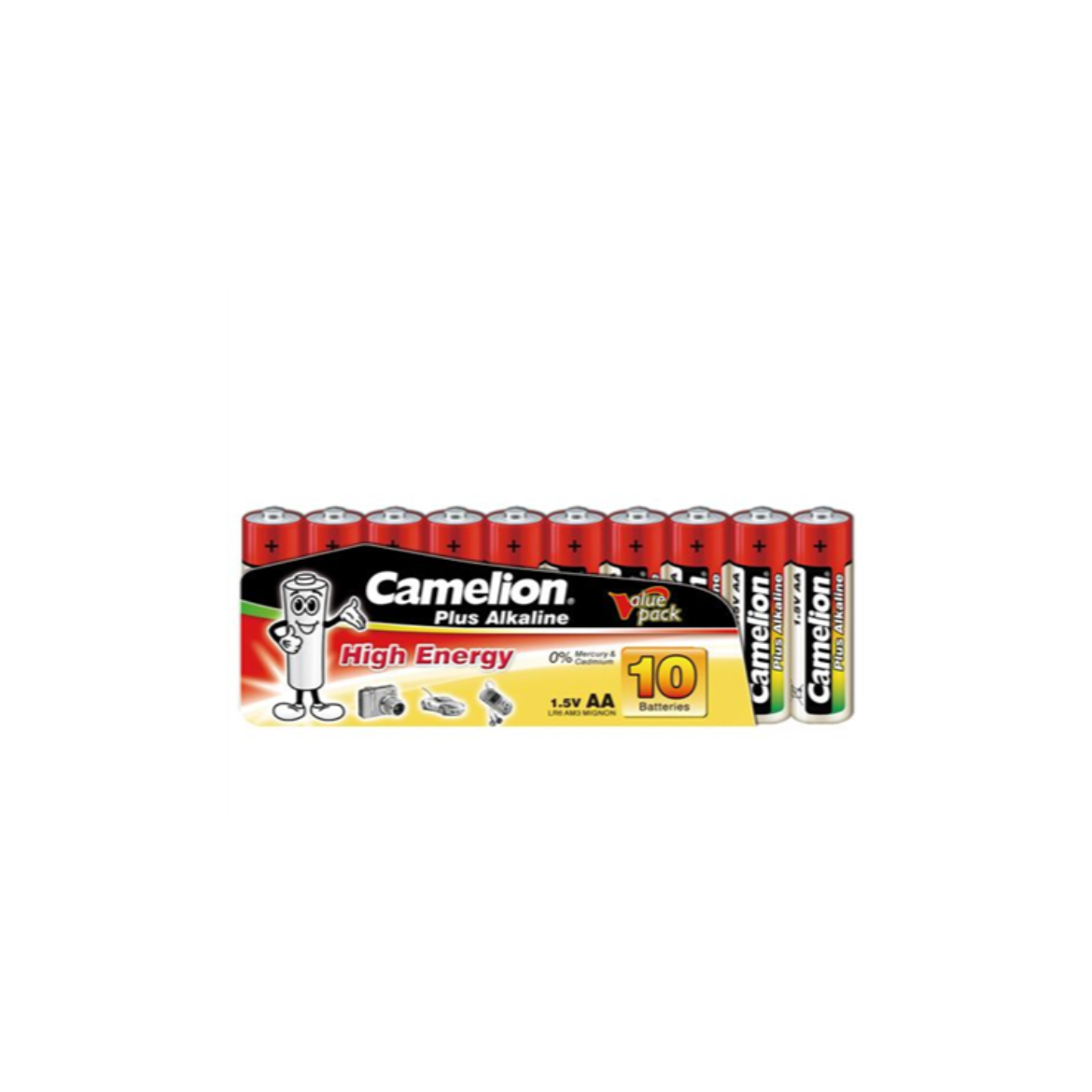 Camelion LR6-BP10 AA/LR6 Alkáli Ceruzaelem (10db/csomag) (11001006)