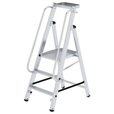 MUNK Günzburger Steigtechnik Alumínium Platform létra Munkamagasság (max.): 2.70 cm 9.5 kg (052083)