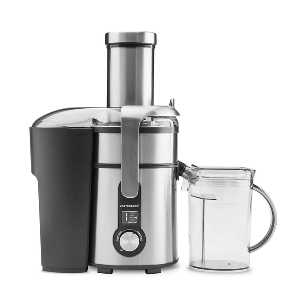 Gastroback Design Digital Slowjuicer 1300 W Zwart, Roestvrijstaal