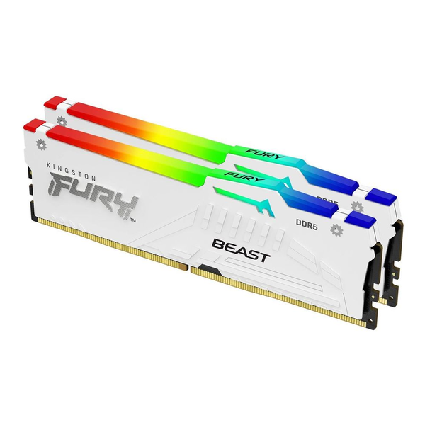 Kingston Technology FURY Beast RGB hukommelsesmodul 2 x 16 GB Fejlkorrigerende kode