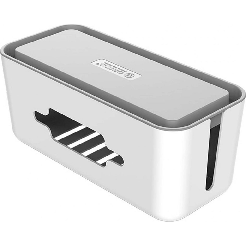 Пластиковый короб для кабелей и зарядных устройств Orico CMB-18 (белый) (CMB-18-WH)