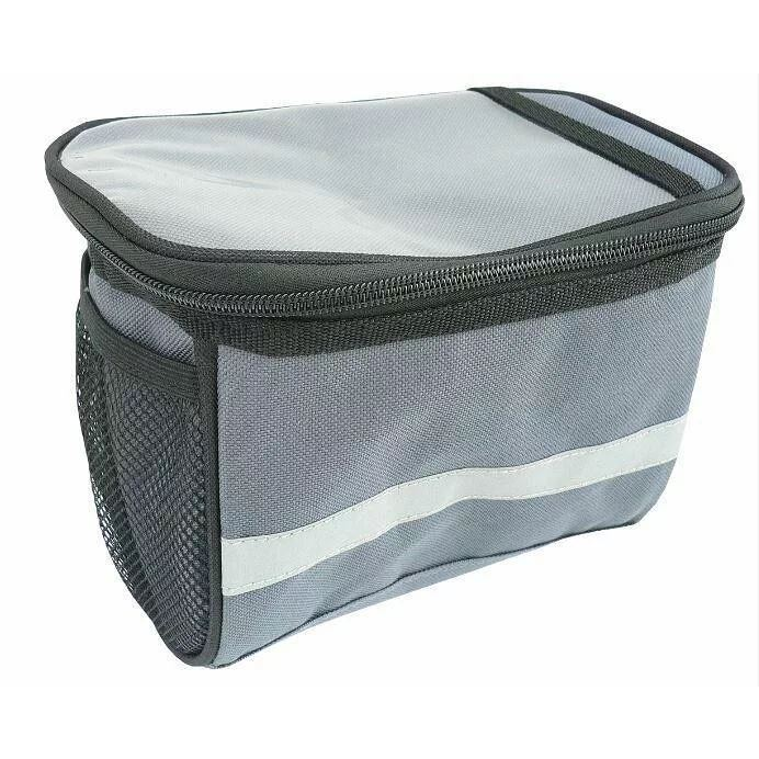 NovaBIK3 kerékpártáska kormányra okostelefon tokkal szürke (AN68480) (AN68480)