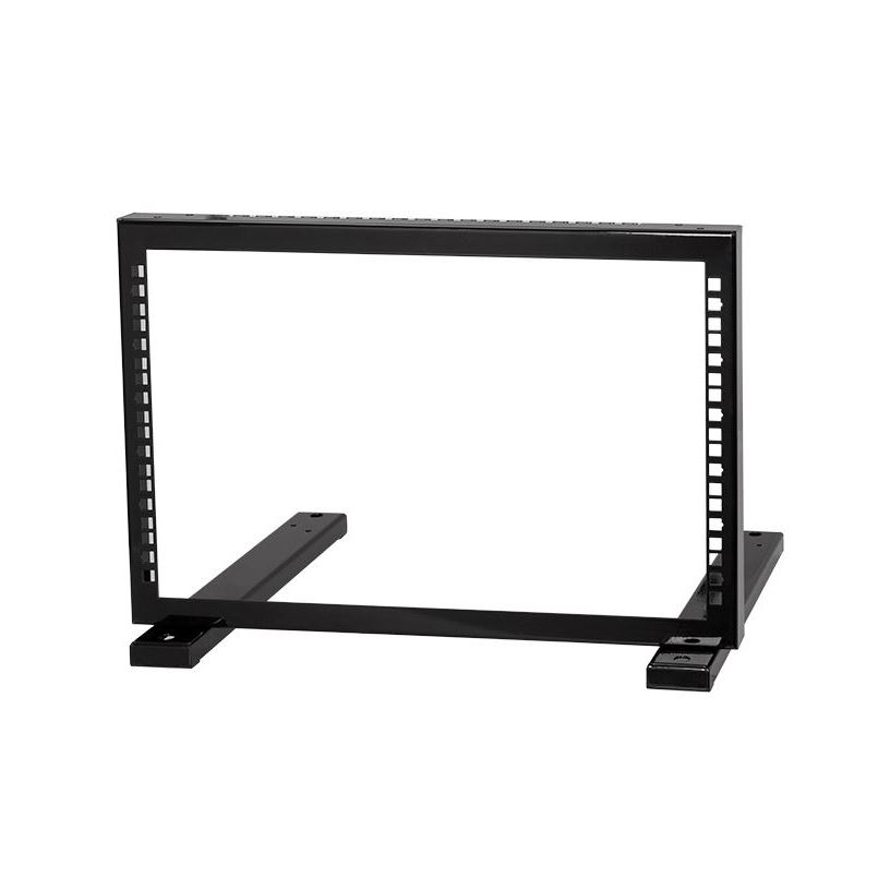 Stalflex rack szekrény állvány 6U 19" fekete (STR19-6U-B) (STR19-6U-B)