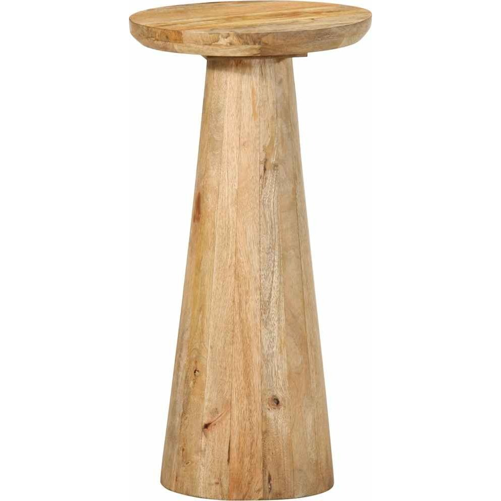 kisasztal Ø30x60 cm tömör mangófa (4017542)