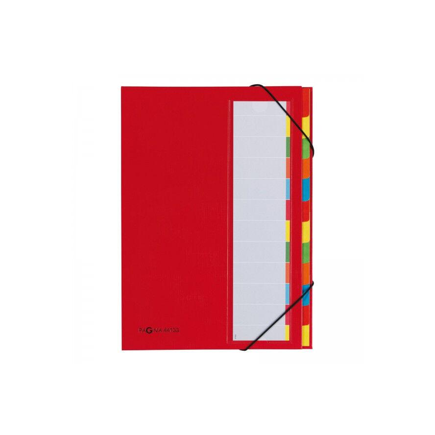 PAGNA Deskorganizer Premium 12 Fächer rot (44133-01) (44133-01)