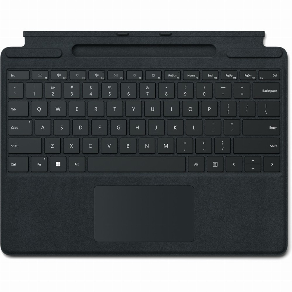 Microsoft Surface Pro Signature Keyboard Billentyűzet - Fekete (Német) (8XB-00005)