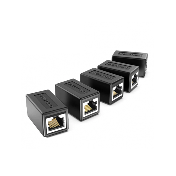 Vention IPVB0-5 CAT6 RJ45 FTP Toldó - Fekete (5 db)