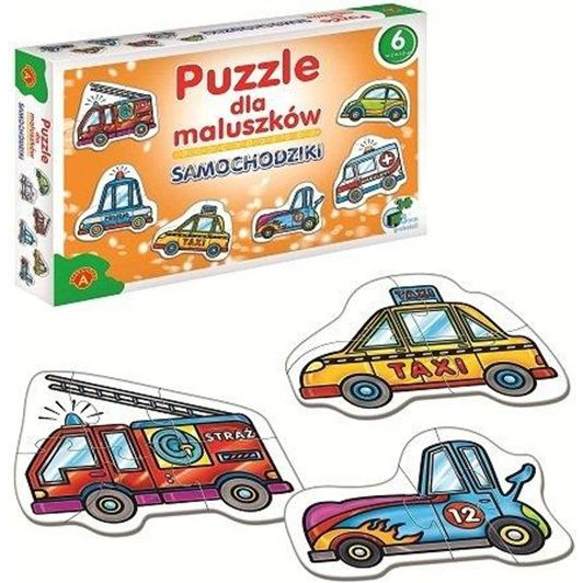  Alexander ALEXANDER Puzzle dla Maluszków Samochód - 0537