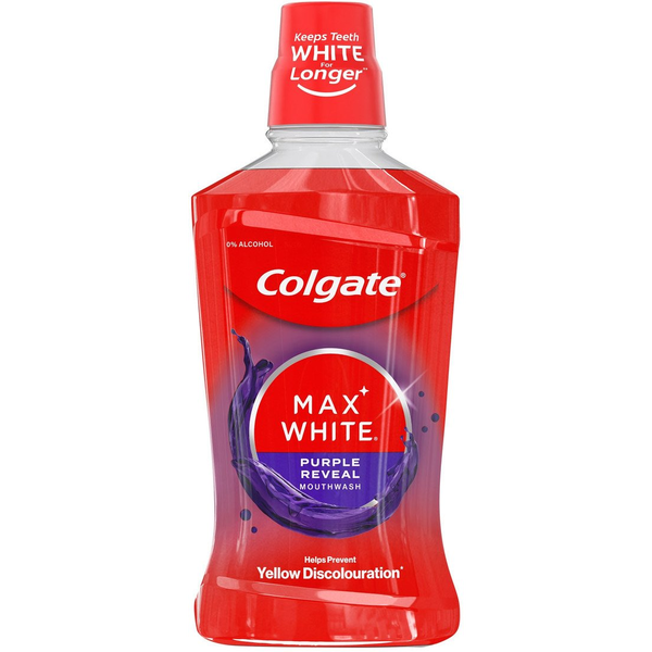 COLGATE Max White Purple Reveal 500ml