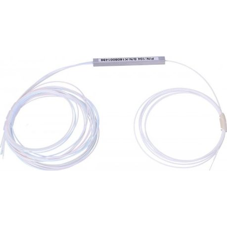 Extralink 1:4 PLC SPLITTER WITHOUT CONNECTORS 1M 0.9MM STEEL BOX Kábelelosztó Fehér (EX.14251)