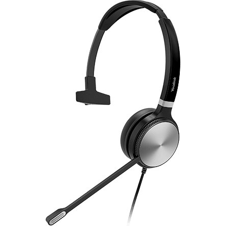 Yealink UH36 Mono Слушалки Жичен Лента за глава Офис/Център за обаждания USB Тип-A Черен, Сребърен