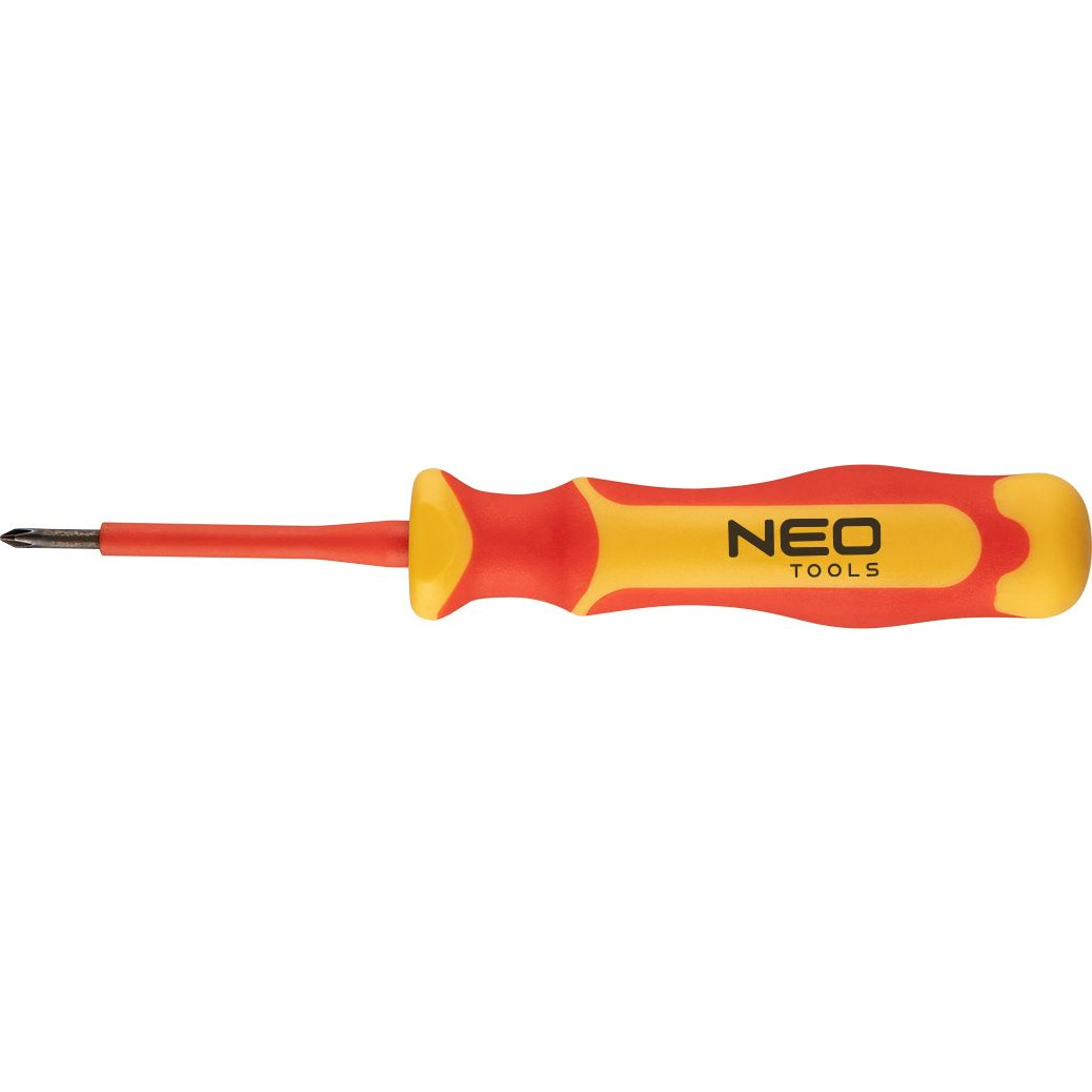 NEO 04-137 Csavarhúzó Ph 1000V, Szigetelt, PH0X3X60mm, S2 Acél (04-137)