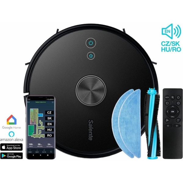 Evolveo Salente L6 2in1 robotporszívó lézeres navigációval