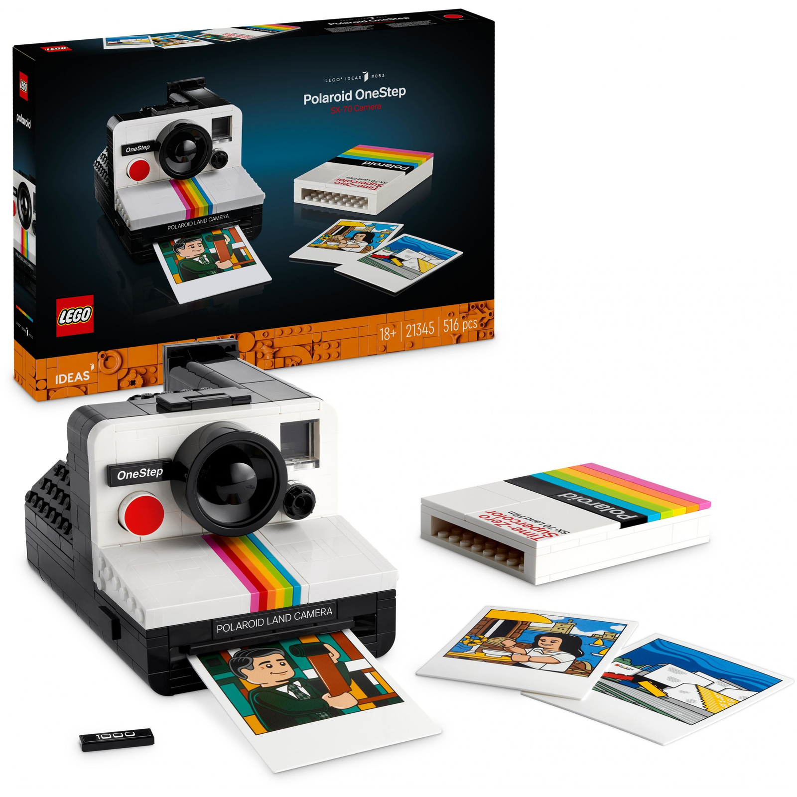 LEGO Ideas 21345 Kamera Polaroid OneStep SX-70 (21345)