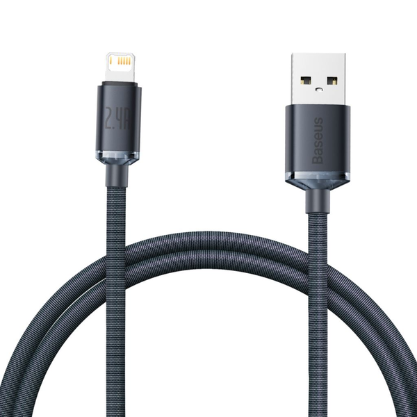 USB kabel - Apple Lightning Baseus 1,2 m černý