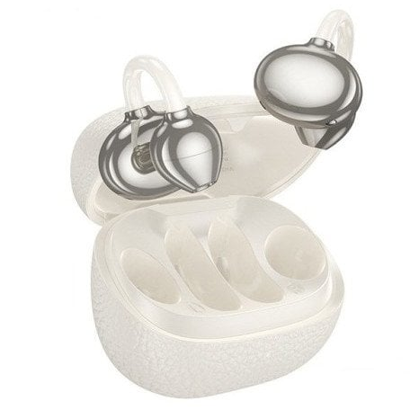 HOCO EA5 Duke III Bluetooth Fülhallgató Headset Töltőtokban - Fehér