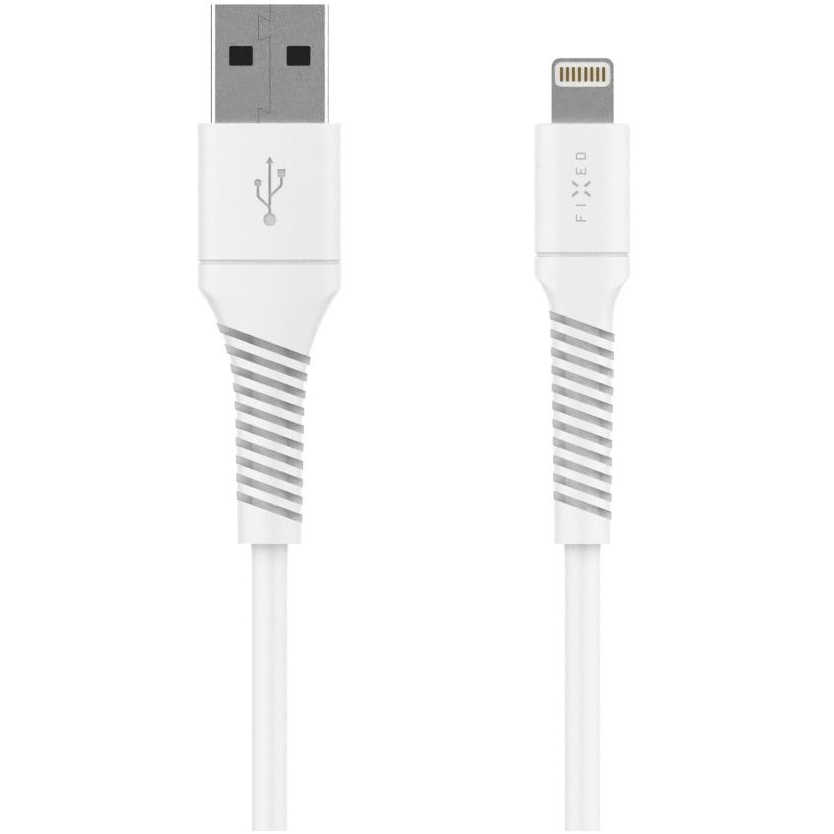 FIXED Cable USB/Lightning 1,2 m, USB 2.0, fehér (FIXD2-UL12-WH)