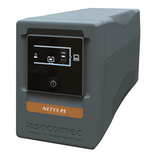 Socomec NETYS PE NPE-0850 UPS-enhed Interaktivt indgangsstik 0,85 kVA 480 W 4 AC stikkontakt(er)