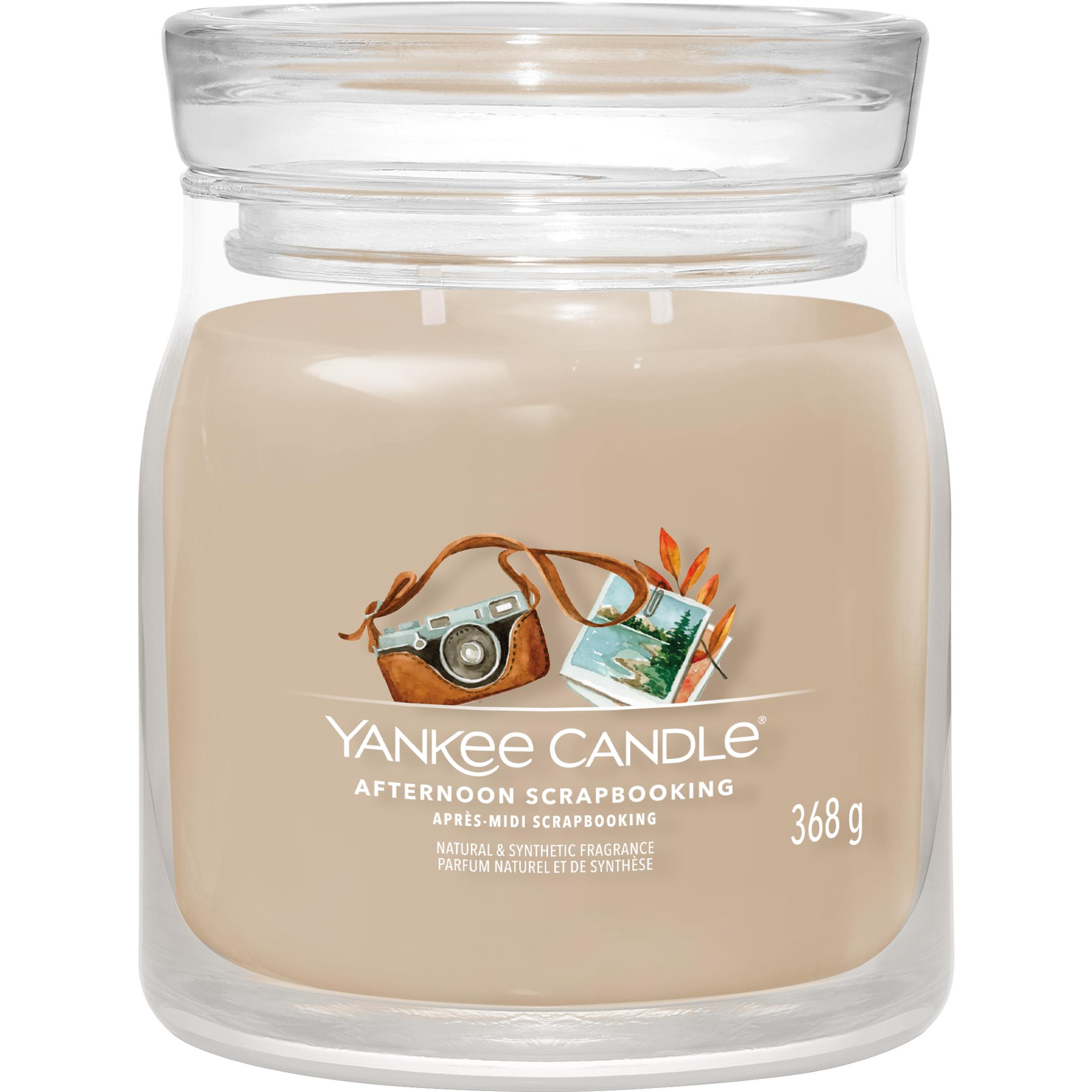YANKEE CANDLE Signature Afternoon Scrapbooking 368 g, 2 kanóc (5038581161945)