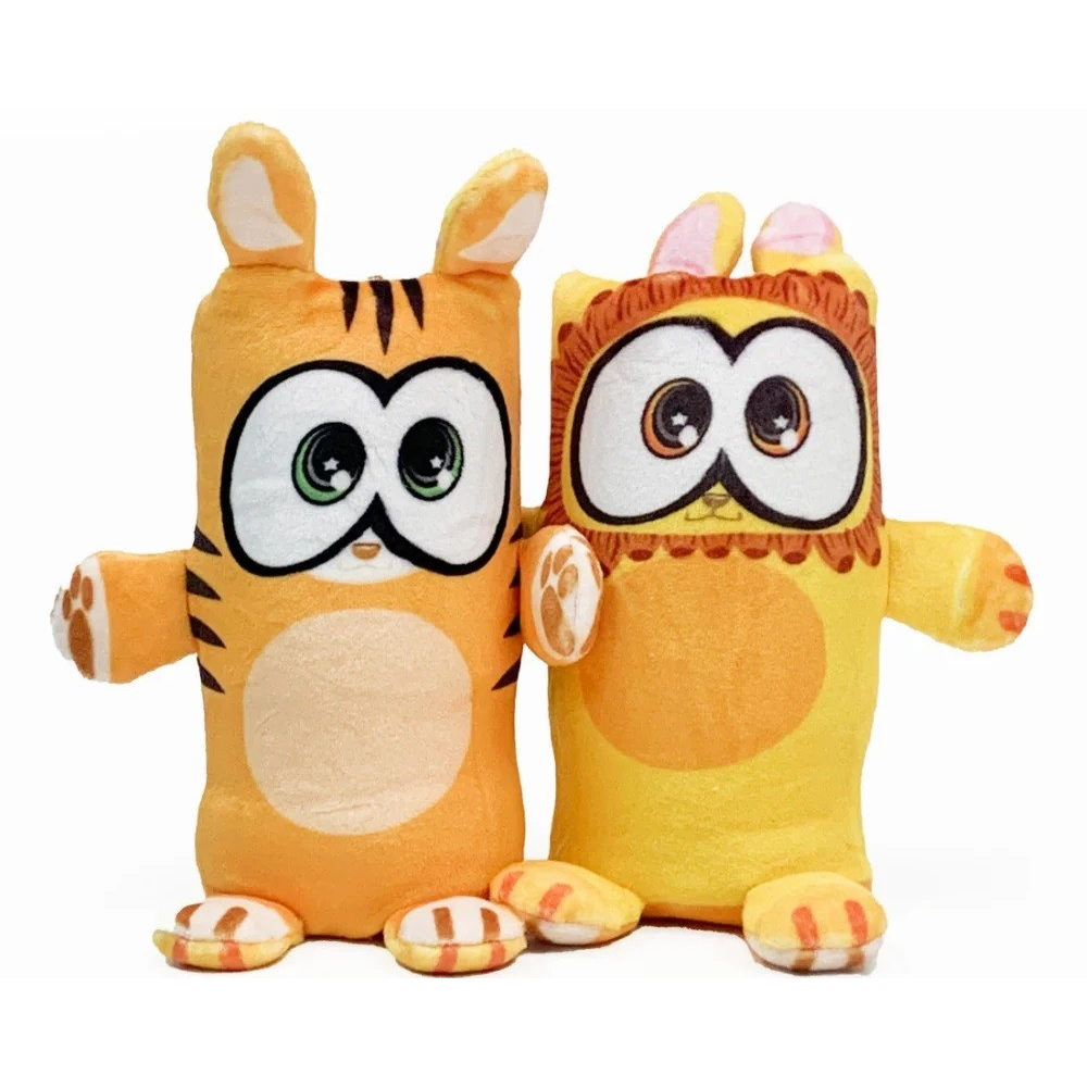 Epee Dublusie Kétoldalú Tigris/Oroszlán plüss figura (EP60000/00011)