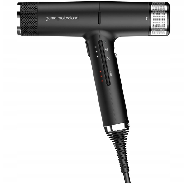 GAMA Professional IQ2 сешоар за коса 2000 W, черен