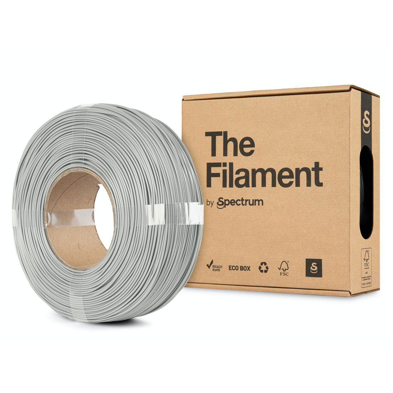 The Filament ReFill PETG 1,75mm Cloud Grey 1kg (TF-24059)