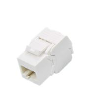 Nikomax Keystone betét UTP, CAT5e, RJ45/8P8C, T568A/B fehér (NMC-KJUD2-ET-WT) (NMC-KJUD2-ET-WT)