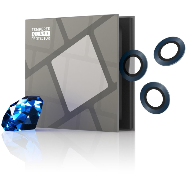 Tempered Glass Protector zafír iPhone 12 Pro Max készülék kamerájához, 0,3 karát, óceánkék