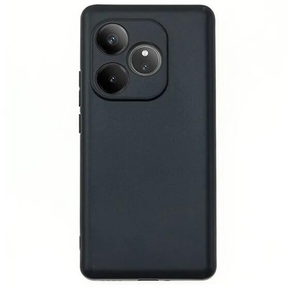 Gigapack Realme GT 6T 5G szilikon tok matt fekete (GP-159096) (GP-159096)