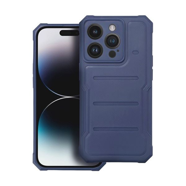 Heavy Duty Apple iPhone 12 Pro ütésálló szilikon tok kék (75980) (HE75980)