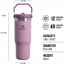 Stanley The IceFlow Flip Straw 890ml Termosz kulacs - Lila