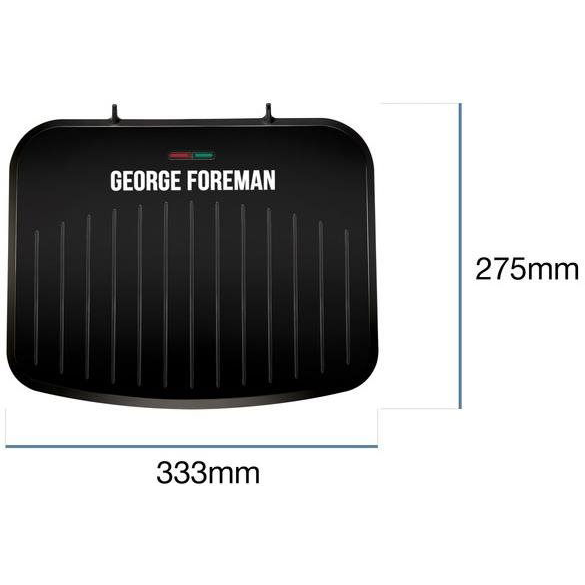 Grill George Foreman 25810-56, 1630W, 5 portii, Negru