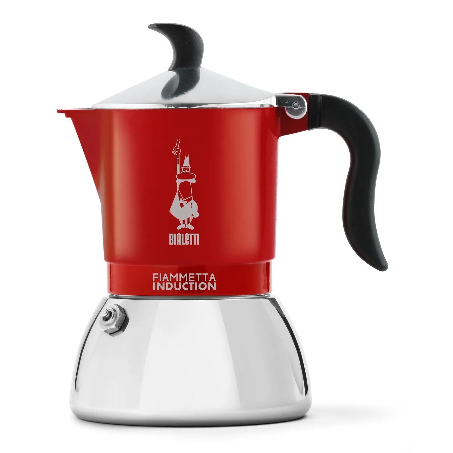Bialetti Fiammetta 4 adagos Kotyogós kávéfőző - Piros