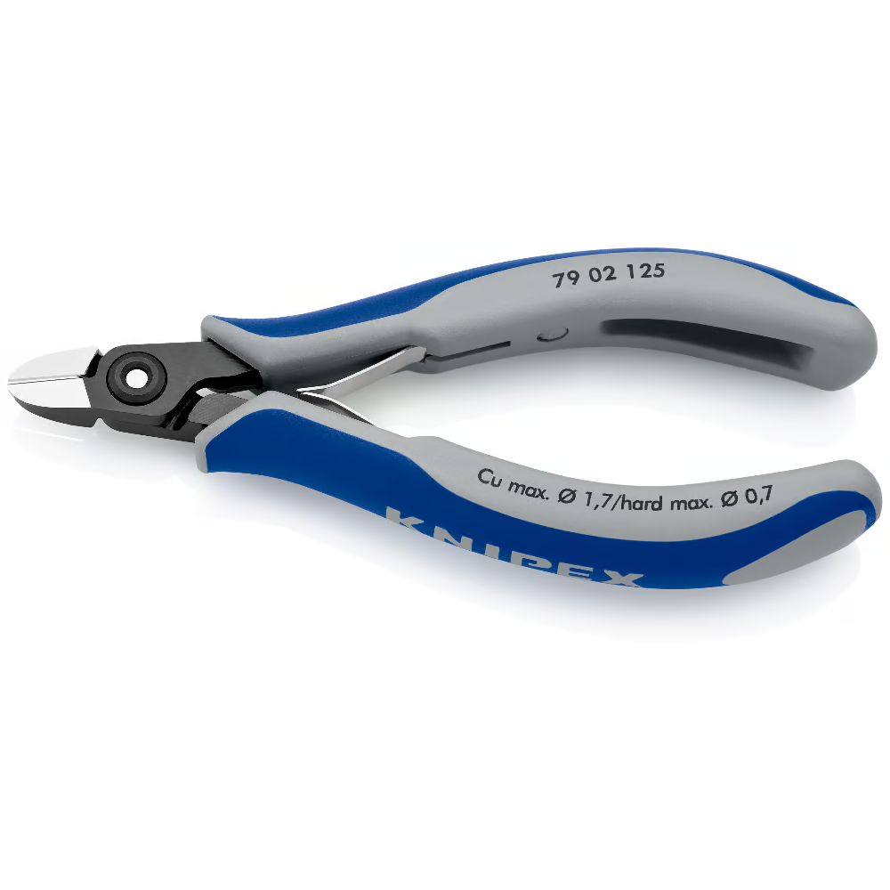 Knipex 79 02 125 Precíziós-elektronikai oldalcsípőfogó (79 02 125)