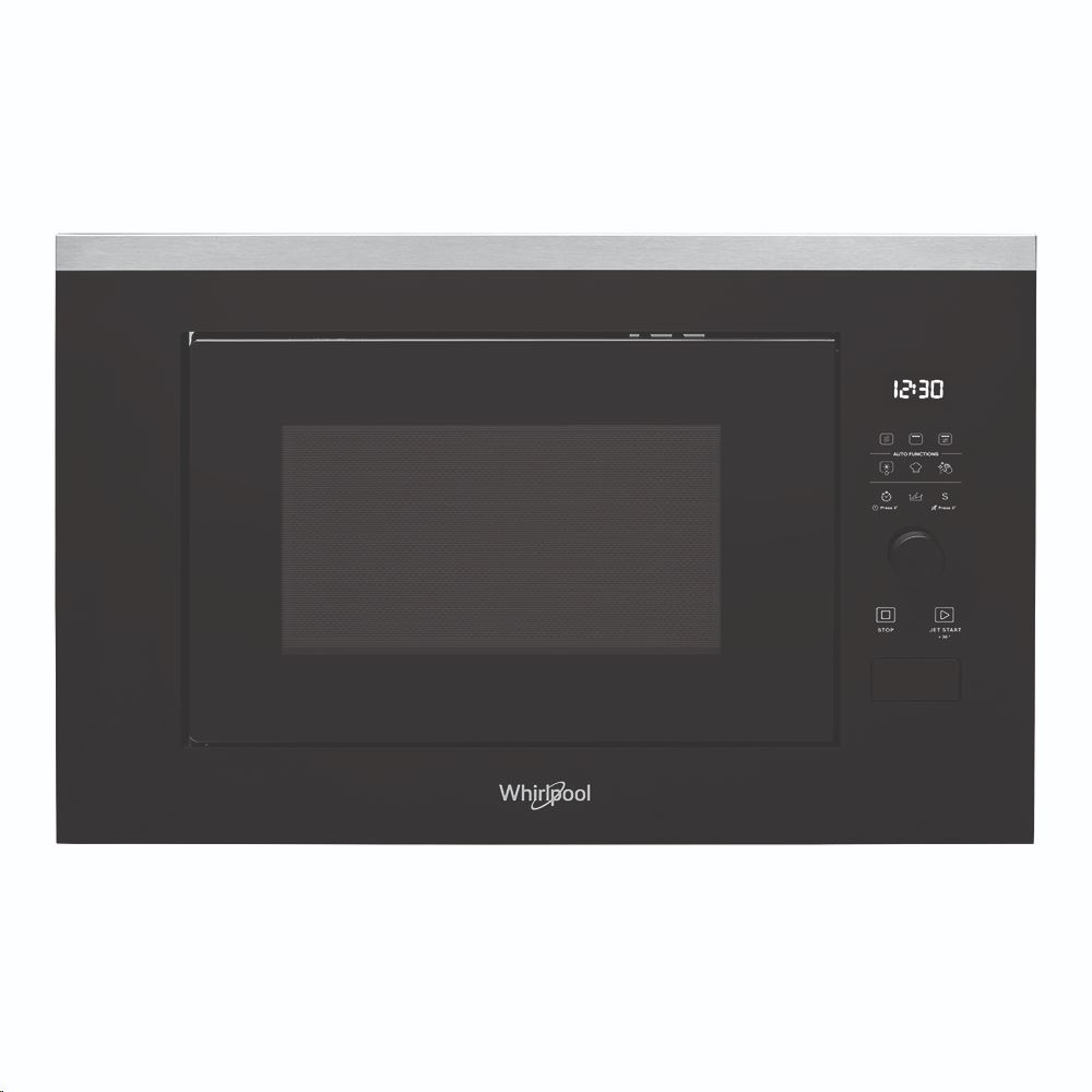 Whirlpool WMF250G beépíthető mikrohullámú sütő fekete-szürke (WMF250G)