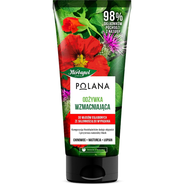 Herbapol HERBAPOL Polana Odżywka wzmacniająca do włosów osłabionych,ze skłonnością do wypadania 200ml