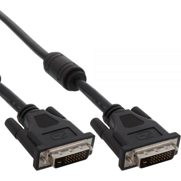 InLine 4043718023325 cavo DVI 3 m DVI-D Nero