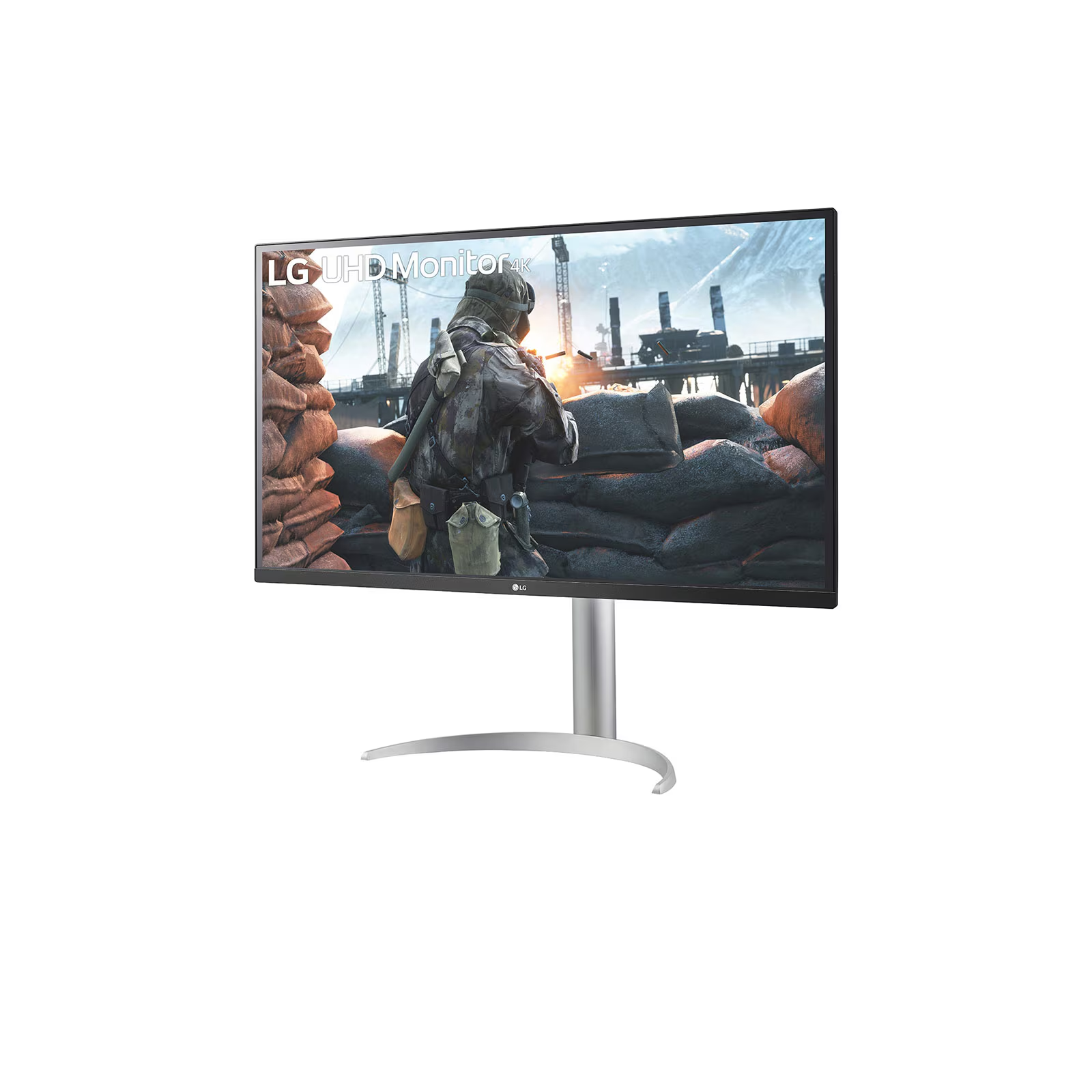 LG 27BP55U-B 27" 4K Ultra HD IPS monitor ezüst (27BP55U-B)