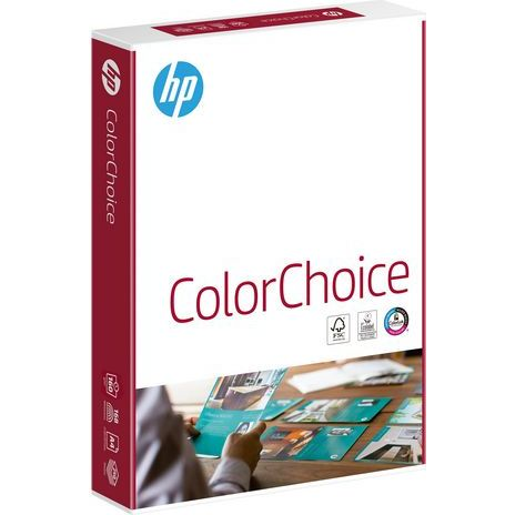 HP Color Choice 250/A4/210x297 papier do tlačiarne A4 (210x297 mm) 250 listy Biela