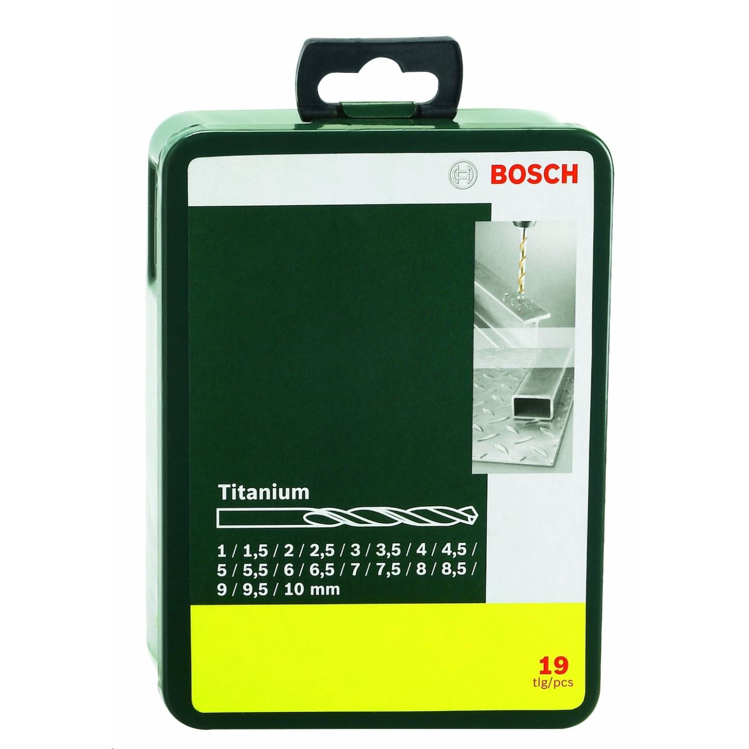 Bosch 2607019437 19 részes Titanium fémfúrókészlet (2607019437)